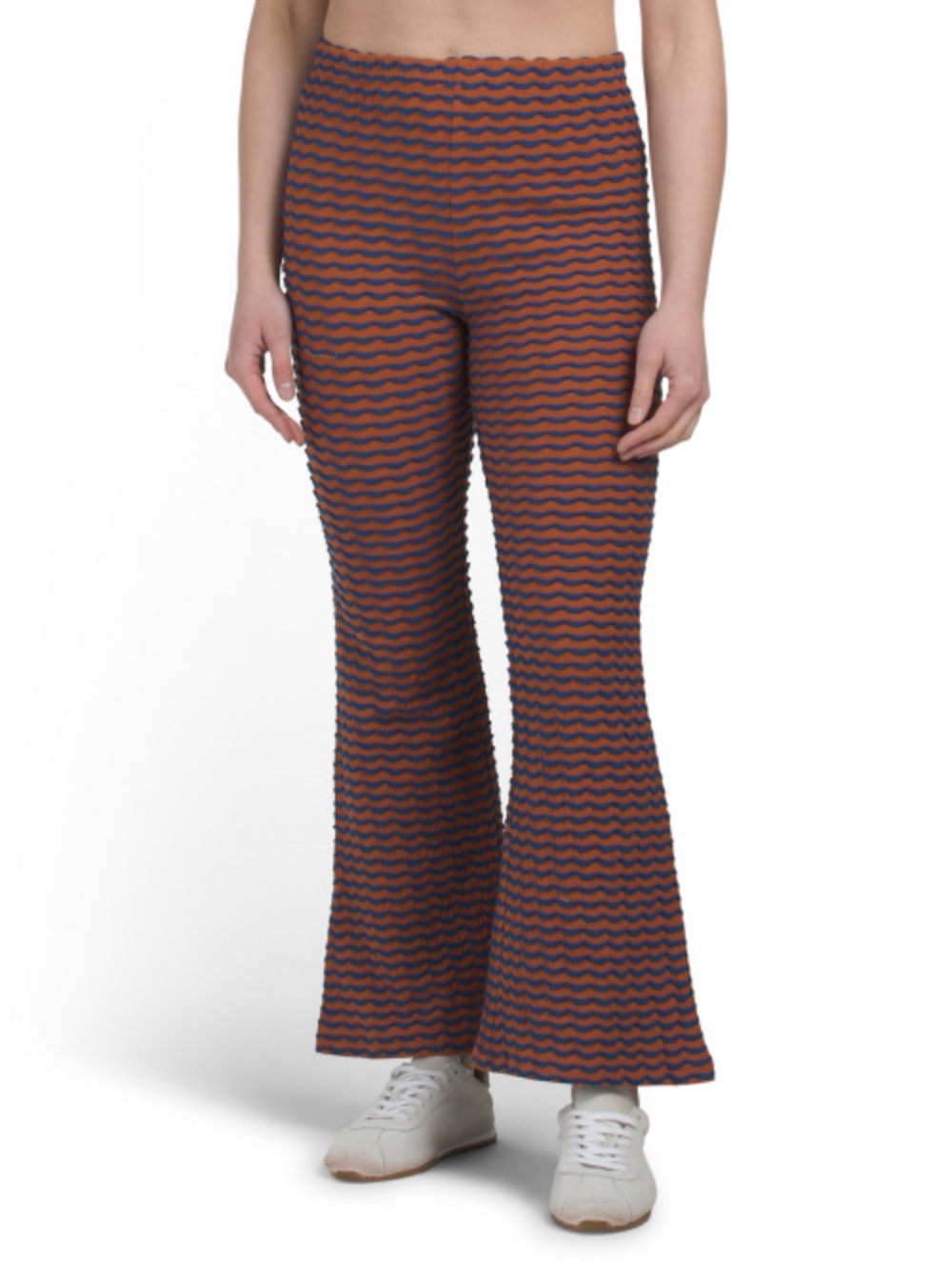 Billabong Hot Tides Knit Pull On Flare Pant in Sedona Size Small NWT